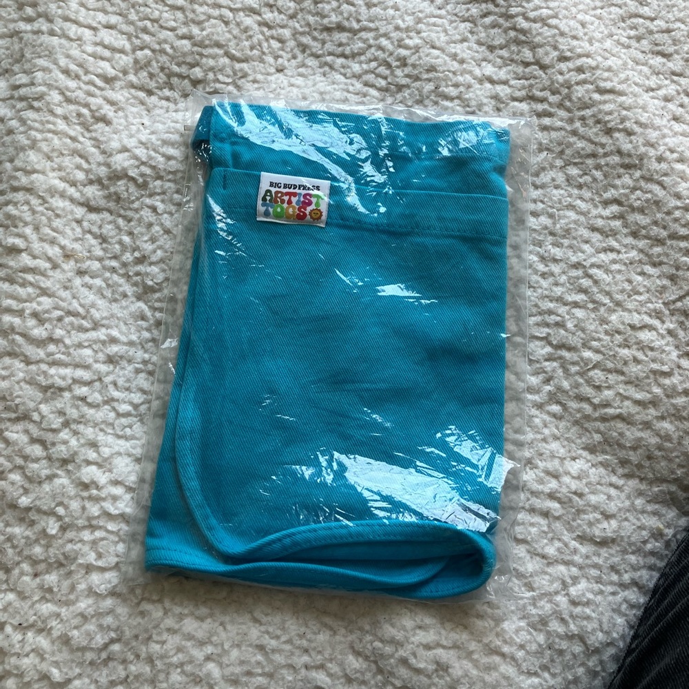 Big Bud Press NWT Full Denim Waist Apron Artist Togs - never worn no longer sold - Picture 2 of 6